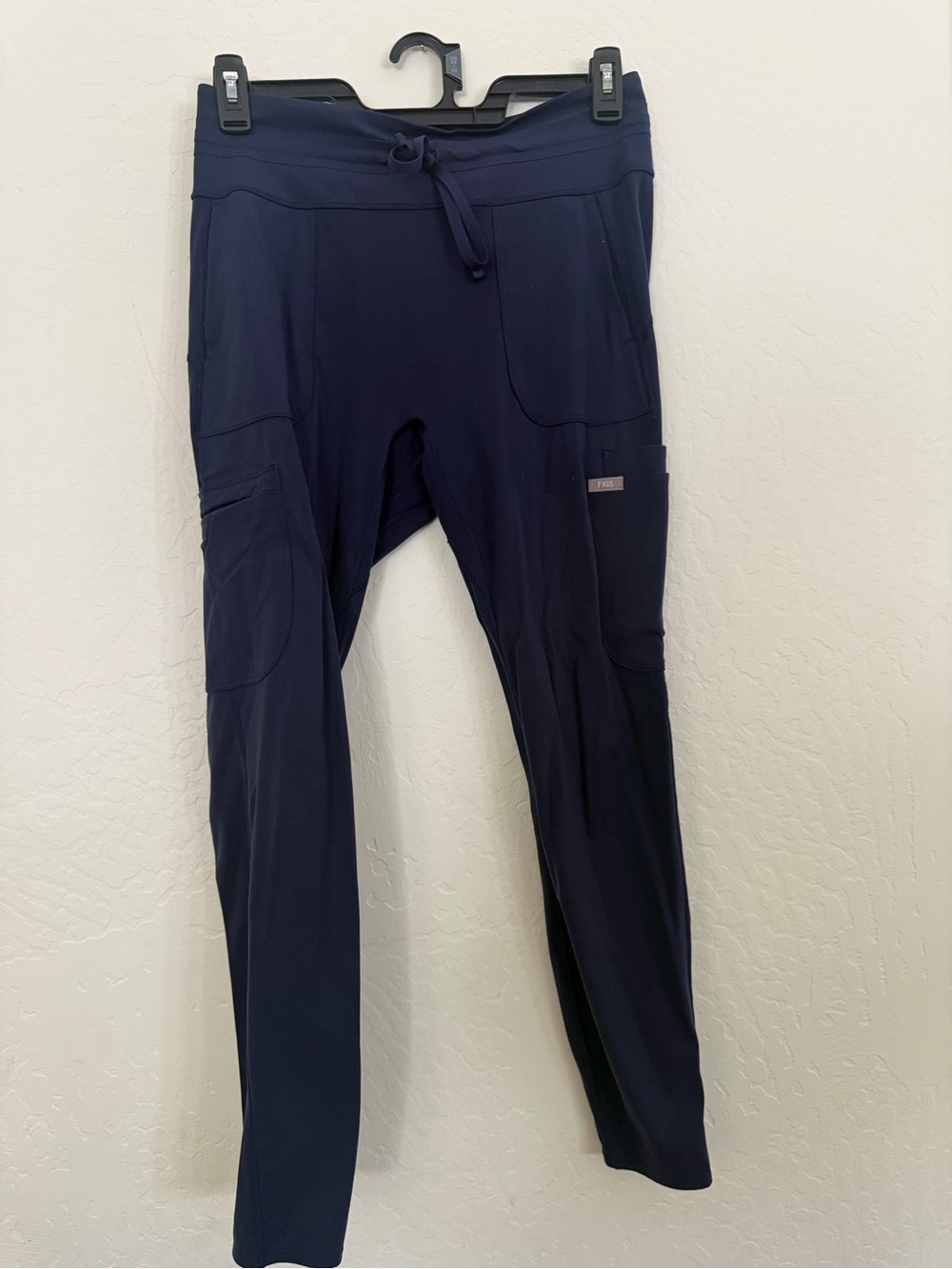 Figs Women’s Navy Drawstring Cargo Joggers